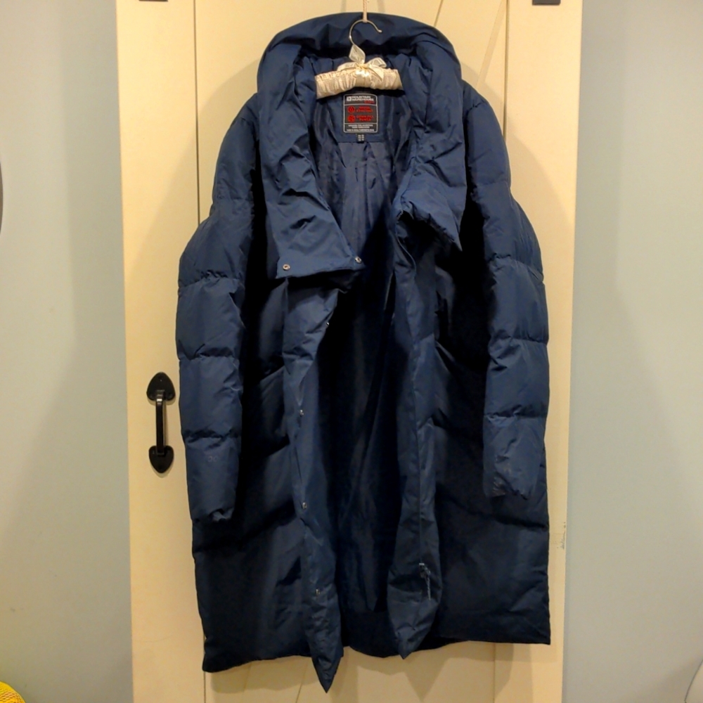 Cosy Wrap Womens Long Down Jacket